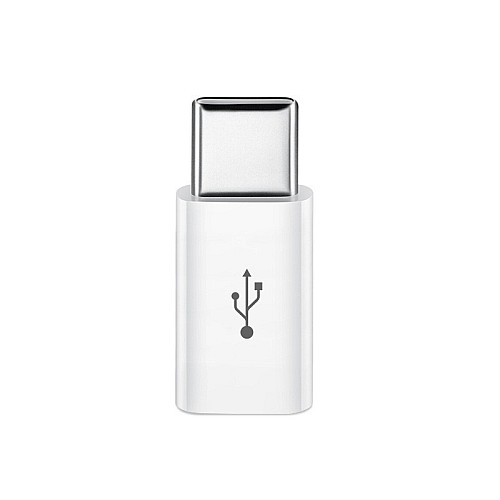 Адаптер Переходник microUSB - Type-C GT Gray (436235325)