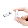 Адаптер Переходник microUSB - Type-C GT Gray (436235325)