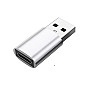 Адаптер Переходник Type-C -мама на USB GT Gray (6151534324)