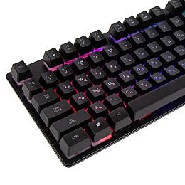 Компьютерная клавиатура проводная с подсветкой CNV 8930 Black