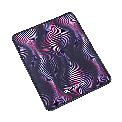Коврик для миші Borofone BG12 Illustrious gaming 3D ефект 200x240 Чорний