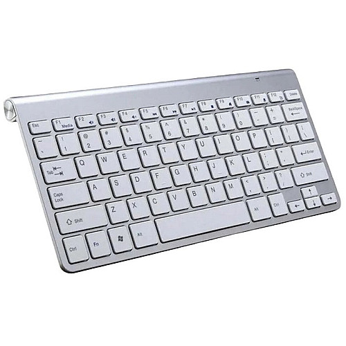 Комплект беспроводной клавиатура с мышью Weibo WB-8066 2.4Ghz White