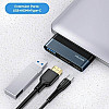 Концентратор USB Type-C Usams US-SJ492 Mini HUB Black (SJ492HUB01)