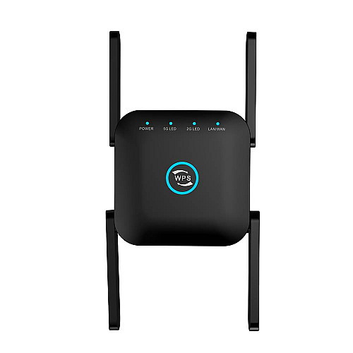 Ретранслятор Wi-Fi Pix-Link LV-AC24 Black | Репитер усилитель сигнала (16165-hbr)