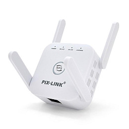 Ретранслятор Wi-Fi Pix-Link LV-AC24 White | Репитер усилитель сигнала (16164-hbr)