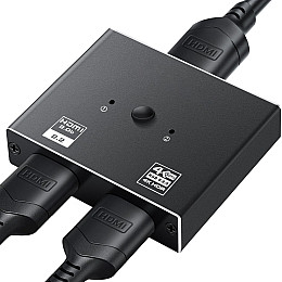 Двухсторонний переключатель HDMI 2в1 на 2 канала Addap HVS-04