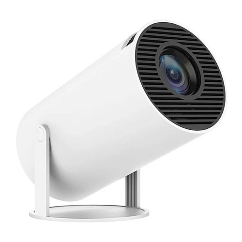 Проектор мультимедийный RIAS HY300 LED 4K WiFi Bluetooth HDMI Android 12 White