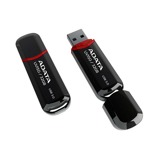 Флеш память ADATA USB 3.2 UV150 32Gb Black
