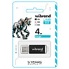 Флеш память Wibrand USB 2.0 Cougar 4Gb Black