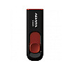 Флеш пам'ять ADATA USB 2.0 C008 16Gb Чорний/Червоний