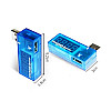 Тестер USB для повербанков вольтметр 4.5-10 Вольт до 3 А емкости аккумулятора (051024)