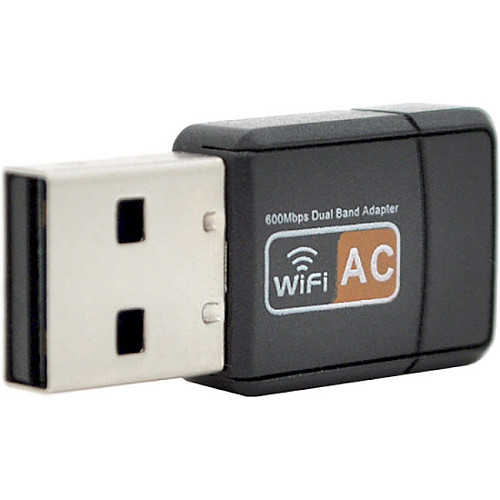 Беспроводной двухдиапазонный сетевой Wi-Fi адаптер Pix-Link Wi-Fi USB LV-UAC09 Black (16153-hbr)