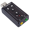 Звуковая карта Atcom 7.1 USB QTS-007 Black (16160-hbr)