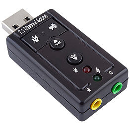 Звукова карта Atcom 7.1 USB QTS-007 Black (16160-hbr)
