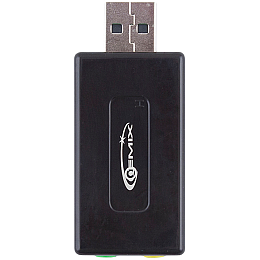 Звуковая карта Atcom 7.1 USB QTS-007 Black (16160-hbr)