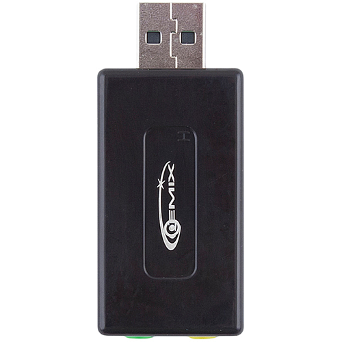 Звуковая карта Atcom 7.1 USB QTS-007 Black (16160-hbr)