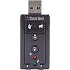 Звуковая карта Atcom 7.1 USB QTS-007 Black (16160-hbr)