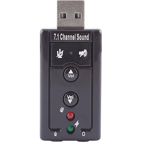 Звуковая карта Atcom 7.1 USB QTS-007 Black (16160-hbr)
