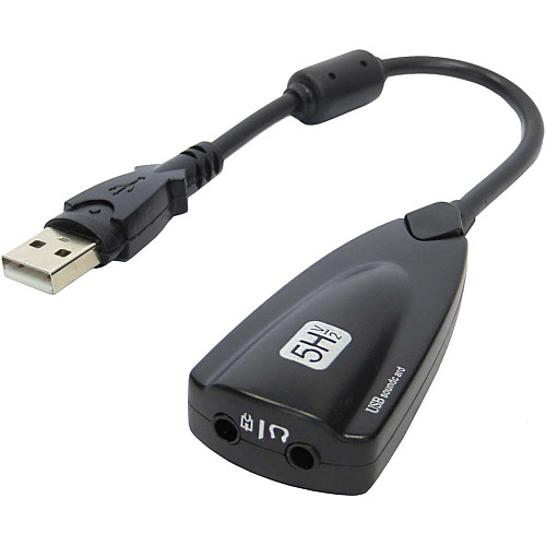 Звукова карта Atcom 7.1 USB QTS-008 Black (16161-hbr)