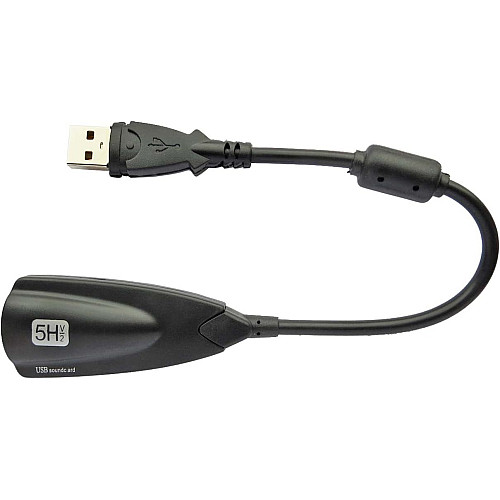 Звукова карта Atcom 7.1 USB QTS-008 Black (16161-hbr)