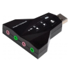 Звуковая карта Atcom 7.1 USB QTS-009 Black (16163-hbr)