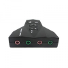 Звуковая карта Atcom 7.1 USB QTS-009 Black (16163-hbr)