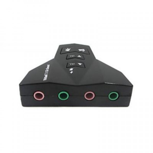 Звуковая карта Atcom 7.1 USB QTS-009 Black (16163-hbr)
