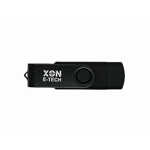 Флеш-накопитель XON FlashDrive DuoConnect 128GB USB 3.0 + USB Type-C Black (FX3DR128PB 7546)