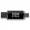 Флеш-накопитель XON FlashDrive DuoConnect 256GB USB 3.0 + USB Type-C Black (FX3DX256MB 7584)