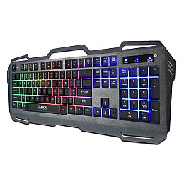 Клавиатура проводная игровая Imice AK-400 с RGB подсветкой USB Black