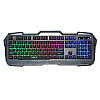Клавиатура проводная игровая Imice AK-400 с RGB подсветкой USB Black
