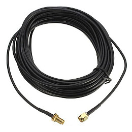 Антений кабель - подовжувач з SMA роз'ємами Unitoptek RP-SMA-10 10 м (101034)