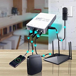 Источник безперебійного живлення WGP Міні UPS 10400мАч (UPS_10400мАч)