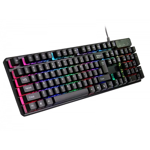 Клавіатура RIAS KR-6300 з підсвіткою Black