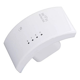 Ретранслятор Wi-Fi сигналу RIAS WF-05 802.11N/B/G 300 Mbps 2.4 GHz Білий