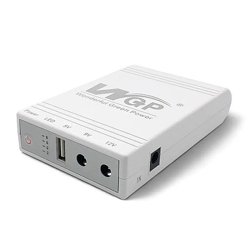 Источник бесперебойного питания для роутера WGP mini DC UPS 103A 10400 mAh (2104618267)