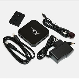 Приставка Android SMART TV BOX 2/16 Гб Черная (351888)