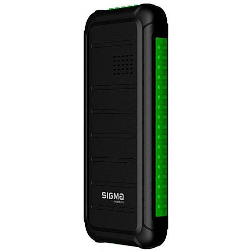 Сигма мобільний X-style 18 Трек Двійна SIM Чорний/Зелений