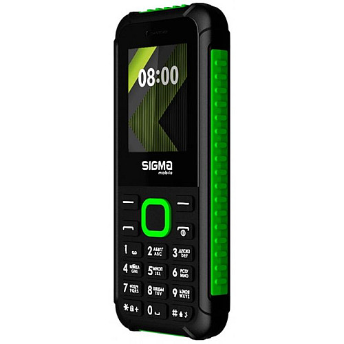 Сигма мобільний X-style 18 Трек Двійна SIM Чорний/Зелений