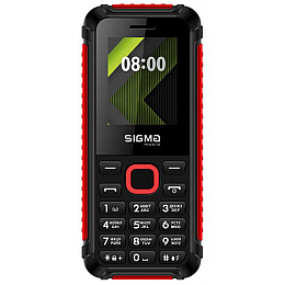 Сигма мобільний X-style 18 Трек Двійна SIM Чорний/Червоний
