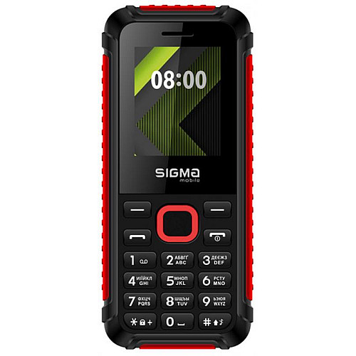 Сигма мобільний X-style 18 Трек Двійна SIM Чорний/Червоний
