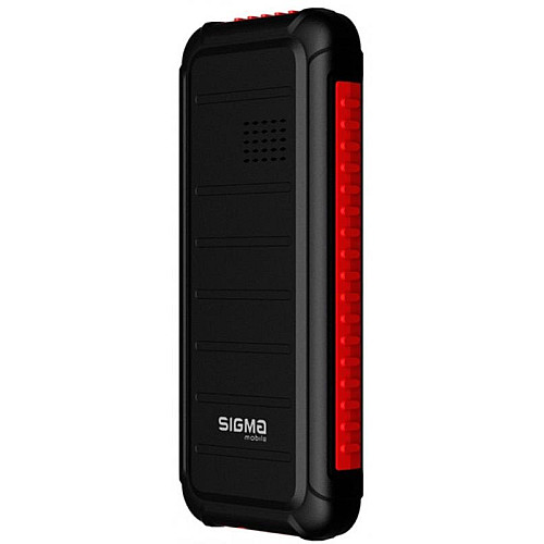 Сигма мобільний X-style 18 Трек Двійна SIM Чорний/Червоний
