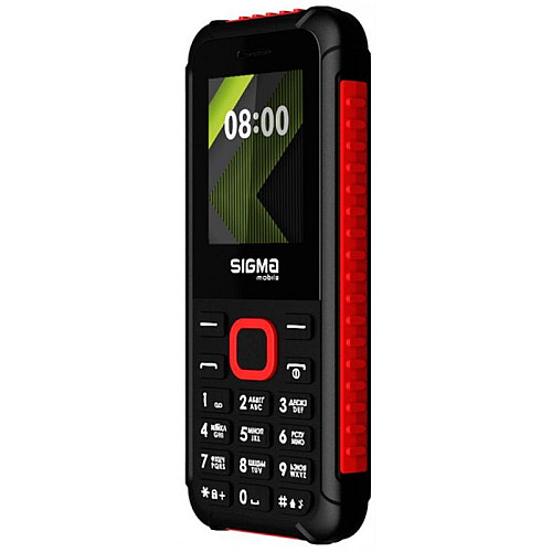 Сигма мобільний X-style 18 Трек Двійна SIM Чорний/Червоний