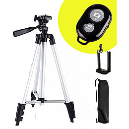 Штатив TRIPOD 3110 для Телефона Камери Фотоапарата з Bluetooth Кнопкою 102см