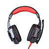 Геймерські навушники Kotion Each G2000 Pro Gaming Чорно-червоний (hub_iksW11672)