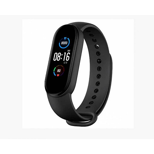 Многофункціональний Фітнес-браслет годинники Fit Smart Band M5 з вимірюванням пульсу та крокомір чорний