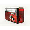 Радиоприемник GOLON с блютозом RX-382BT USB+SD Красный