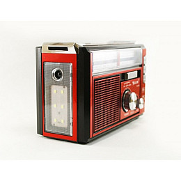 Радиоприемник GOLON с блютозом RX-382BT USB+SD Красный