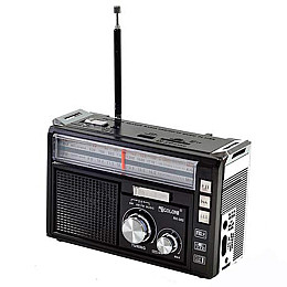 Радиоприемник GOLON с блютозом RX-382BT USB+SD Черный