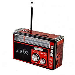 Радиоприемник GOLON RX-381 USB+SD многофункциональный Красный